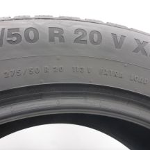 6. 275 50 20 4x CONTINENTAL 275/50 R20 113V XL WinterContact TS850P SUV MO Winterreifen 2018 6,2-7,2mm