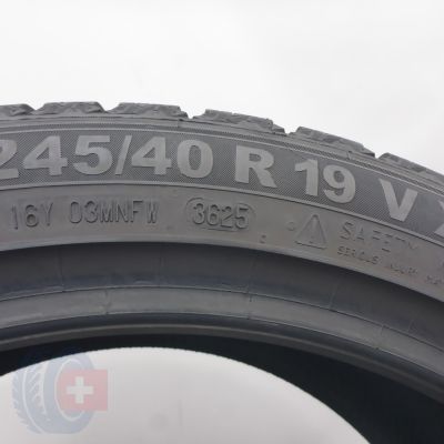 7. 245 40 19 4x SEMPERIT 245/40 R19 98V XL Speed-Grip 5 Winterreifen 2025 8-7,2mm