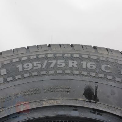 6. 195 75 16C 4x CONTINENTAL 195/75 R16C 107/105R VanContact Ultra Sommerreifen 2023 VOLL
