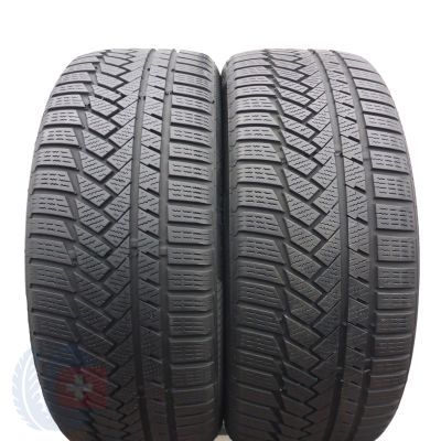 225 45 18 2x CONTINENTAL 225/45 R18 95V XL WinterContact TS850P Winterreifen 2016 5-6mm