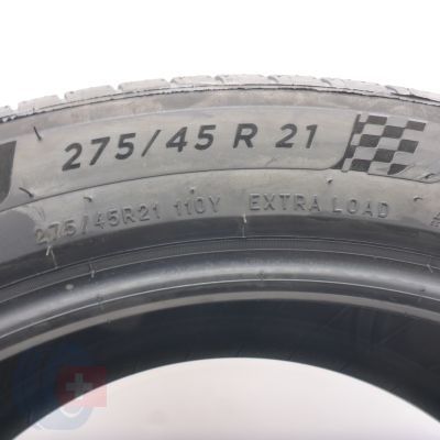 6. 275 45 21 4x MICHELIN 275/45 R21 110Y PilotSport 4 SUV Sommerreifen 2023 WIE NEU VOLL