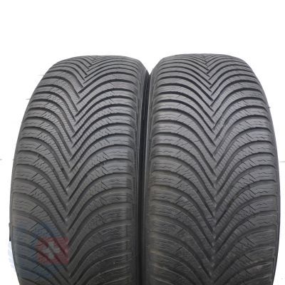 2 x MICHELIN 225/55 R17 101V XL Alpin 5 Winterreifn 2018  7mm WIE NEU