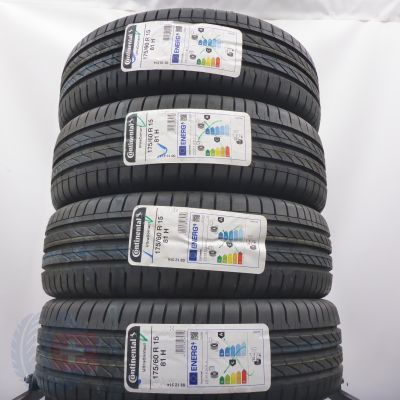 175 60 15 4x CONTINENTAL 175/60 R15 81H UltraContact Sommerreifen 2022 UNGEBRAUCHT  
