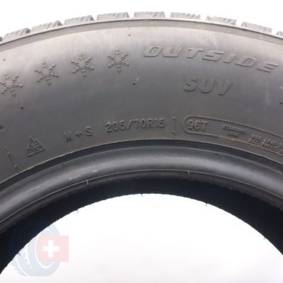 5. 205 70 15 2x AUSTONE 205/70 R15 96T Skadi Sp-901 Winterreifen 2019 6,5-6,8mm