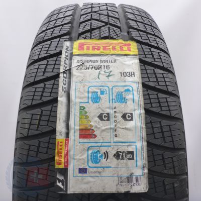  225 70 16 1x PIRELLI  225/70 R16 103H Scorpion Winter Winterreifen 2017 Ungebraucht  