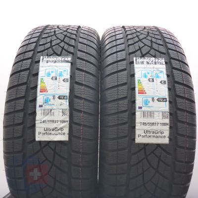 3. 245 55 17 4x GOODYEAR 245/55 R17 106H XL UltraGrip Performance+ M0-V Winterreifen 2020 Ungebraucht  