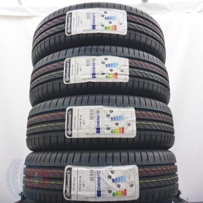  175 65 14 4x CONTINENTAL 175/65 R14 82T UltraContact Sommerreifen 2024 VOLL WIE NEU 