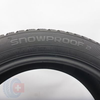 6. 215 50 19 4x NOKIAN 215/50 R19 93T Snowproof 2 Winterreifen 2023 8,5-7,8mm