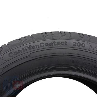 7.  205 65 16C 4x CONTINENTAL 205/65 R16C 107/105T ContiVanContact 200 Sommerreifen 2017 8,8mm Wie Neu