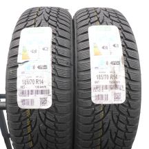 3. 185 70 14 4x NOKIAN 185/70 R14  88T WR D3 Winterreifen 2018 VOLL Ungebraucht  