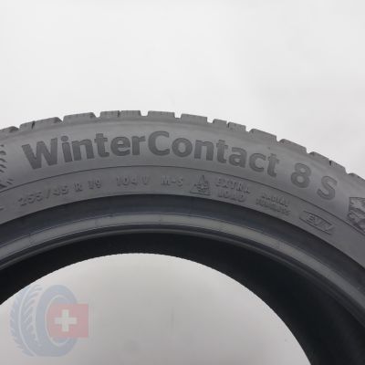 5.  255 45 19 CONTINENTAL  255/45 R19 104V XL WinterContact 8 S ev Winterreifen 2024 6,7-6,5mm