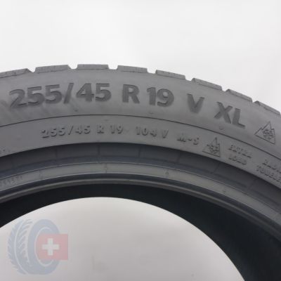 6. 255 45 19 4x CONTINENTAL 255/45 R19 104V XL WinterContact TS 870 P Winterreifen 2024 8-7,5mm