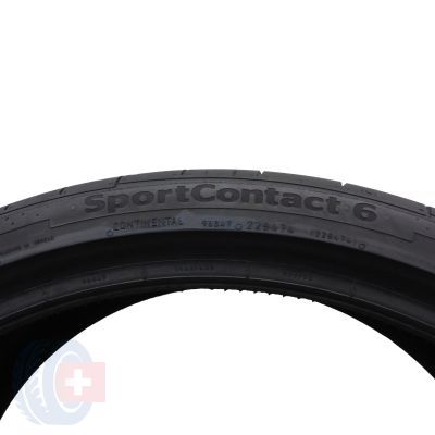 5. 295 25 21 2x CONTINENTAL 295/25 ZR21 96Y XL SportContact 6 Sommerreifen 5mm 2020