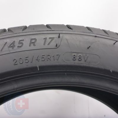 6. 205 45 17 4x MICHELIN 205/45 R17 88V XL Primacy 4 S2 Sommerreifen 2021 Ungebraucht   
