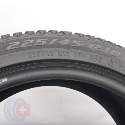 6.  225 45 18 1x PIRELLI 225/45 R18 95V XL Cinturato Winter 3 Winterreifen 2025 8mm 1x PIRELLI 95V XL Cinturato P7 Sommerreifen 2025 8mm WIE NEU 