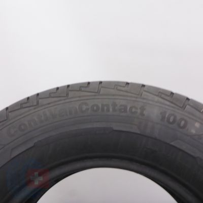 5. 225 70 15C 2x CONTINENTAL 225/70 R15C 112/110R ContiVanContact 100 Sommerreifen 2015/18 8-8,2mm