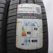 2. 205 65 16C 2x VREDESTEIN 205/65 R16C 107/105T Comtrac 2 Sommerreifen 2019 VOLL