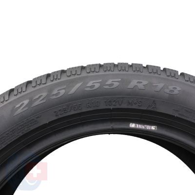 6. 4 x PIRELLI 225/55 R18 102V XL Cinturato Winter 2 Winterreifen 2021 WIE NEU VOLL