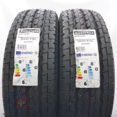 205 65 16C 2x FIRESTONE 205/65 R16 107/105T VanHawk 2 Sommerreifen 2022 Ungebraucht   