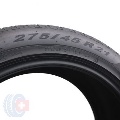 6. 4 x PIRELLI 275/45 R21 110V XL ScorpionWinter Winterreifen 2017 6,8-7mm WIE NEU