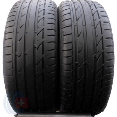 2 x BRIDGESTONE 225/45 R19 92W Potenza S001 RUN FLAT Sommerreifen 2016 VOLL