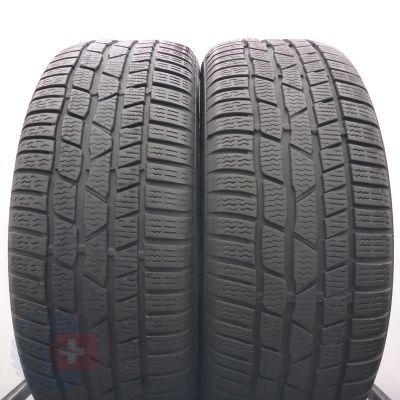 225 55 17 2x CONTINENTAL 225/55 R17 101V XL ContiWinterContact TS850P Winterreifen 2018 7mm