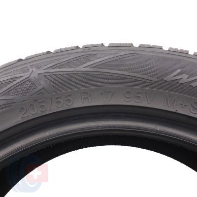 6. 205 55 17 4x VREDESTEIN 205/55 R17 95V XL Wintrac Pro Winterreifen 6-6,8mm 2021/22