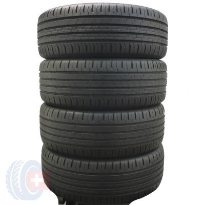 4 x CONTINENTAL 195/55 R15 85V ContiEcoContact 5 Sommerreifen 2017 6mm