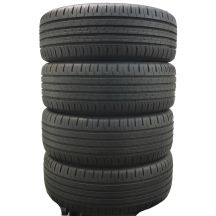 4 x CONTINENTAL 195/55 R15 85V ContiEcoContact 5 Sommerreifen 2017 6mm