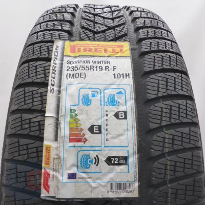  235 55 19 1x PIRELLI  235/55 R19 101H Scorpion Winter RFT M0E Winterreifen 2020 Ungebraucht  