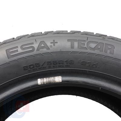 4. 205/55 R16  2 x ESA TECAR 205/55 R16 91H Super Grip 9  Winterreifen 2017 8.4-8.8mm WIE NEU