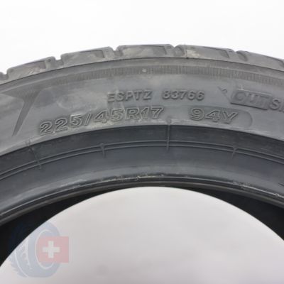 5. 225 45 17 2x BRIDGESTONE 225/45 R17 94Y XL Potenza Sport Sommerreifen 2022 WIE NEU VOLL