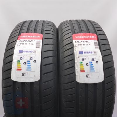 6. 215 55 17 4x VREDESTEIN 215/55 R17 98Y XL Ultrac + Sommerreifen 2025 WIE NEU VOLL 6. 215 55 17 4x VREDESTEIN 215/55 R17 98Y XL Ultrac + Sommerreifen 2025 WIE NEU VOLL