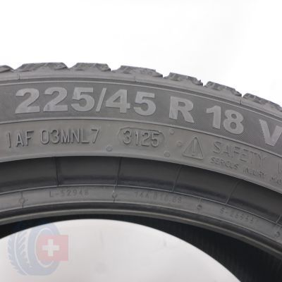 2. 225 45 18 4x SEMPERIT 225/45 R18 95V XL Speed-Grip 5 Winterreifen 2025 8,8 i 8,5mm  WIE NEU 