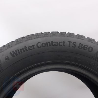 5.  205 65 15 2x CONTINENTAL 205/65 R15 94T Winter Contact TS 860 Winterreifen 2017 8,2-8,7mm