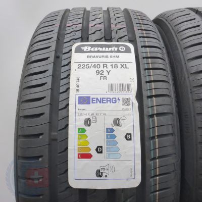 2. 225 40 18 2x BARUM 225/40 R18 92Y XL Bravuris 5 Sommerreifen 2022 VOLL 2. 225 40 18 2x BARUM 225/40 R18 92Y XL Bravuris 5 Sommerreifen 2022 VOLL