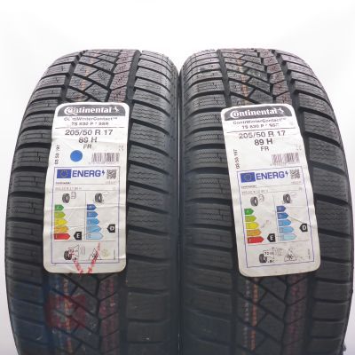 205 50 17 2x CONTINENTAL 205/50 R17 89H ContiWinterContact TS 830 P RFT BMW Winterreifen 2021 VOLL 