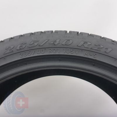 6. 265 40 21 2x PIRELLI 265/40 R21 105V XL Scorpion Verde All Season Sommerreifen 2015 5,5-6mm