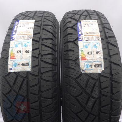 215 70 16 2x MICHELIN 215/70 R16 104H XL Latitude Cross M+S Sommerreifen 2019 VOLL Ungebraucht    
