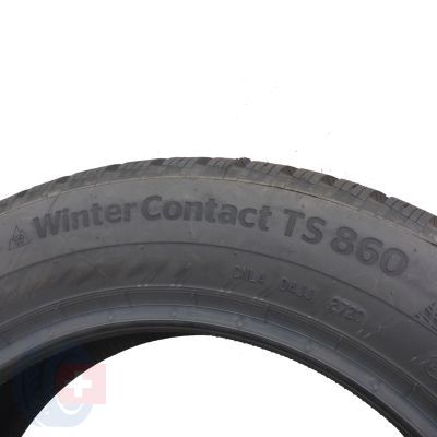 7. 2 x CONTINENTAL 195/60 R16 89H WinterContact TS 860 Winterreifen 2020 WIE NEU VOLL