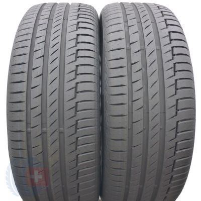 3. 4 x CONTINENTAL 225/55 R19 103V XL PremiumContact 6 Sommerreifen 2022 WIE NEU VOLL