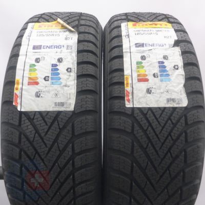 3.  185 55  15 4x PIRELLI 185/55 R15 82T Winter Cinturato Winterreifen 2021 Voll WIE NEU 
