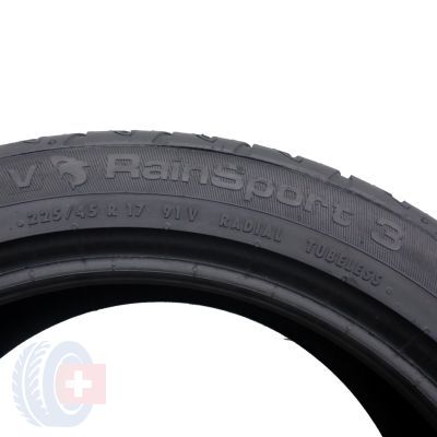 4. 225 45 17 1x UNIROYAL 225/45 R17 91V RainSport 3 Sommerreifen 2017 6,2mm 