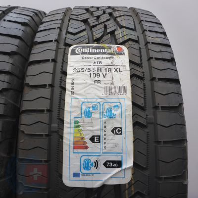 2. 255 55 18 2x CONTINENTAL 255/55 R18 109V XL CrossContact ATR Sommerreifen M+S 2017 UNGEBRAUCHT