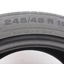 5. 245 45 19 1x CONTINENTAL 245/45 R19 98W ContiSportContact 5 SUV Sommerreifen 2022 6,8mm