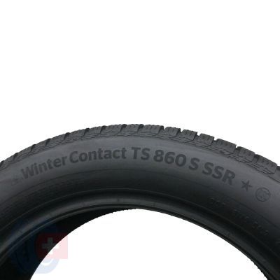 6. 245 50 19 2x CONTINENTAL 245/50 R19 105V XL WinterContact TS860S SSR BMW Winterreifen 2020 7,5-8,2mm