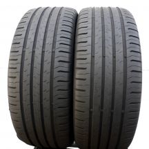 2 x CONTINENTAL 215/55 R17 94V 5.5mm ContiEcoContact 5 Sommerreifen DOT15