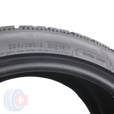 6. 4 x MICHELIN 265/35 R19 98W XL Pilot Alpin PA4 Winterreifen 2014 6-6,8mm