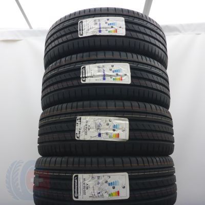 225 55 18 4x CONTINENTAL 225/55 R18 98V PremiumContact 6 Sommerreifen 2024 VOLL WIE NEU