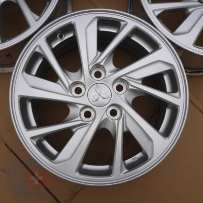 3. 4 x Alufelgen 16 MITSUBISHI 5x114,3 6,5J Et38 Original Eclipse Cross 